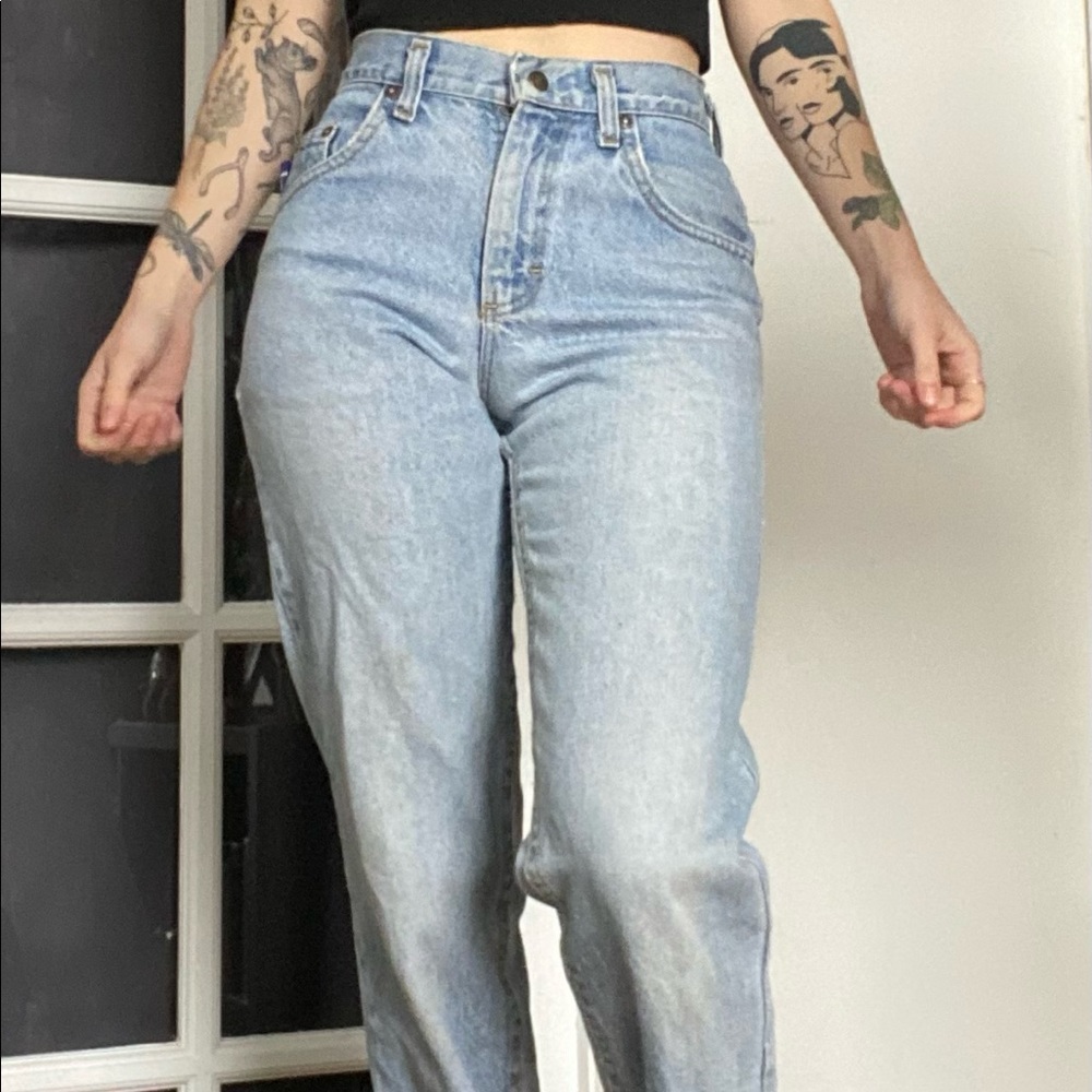 Mid-rise Vintage Lee Jeans